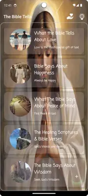 The Bible Tells android App screenshot 0